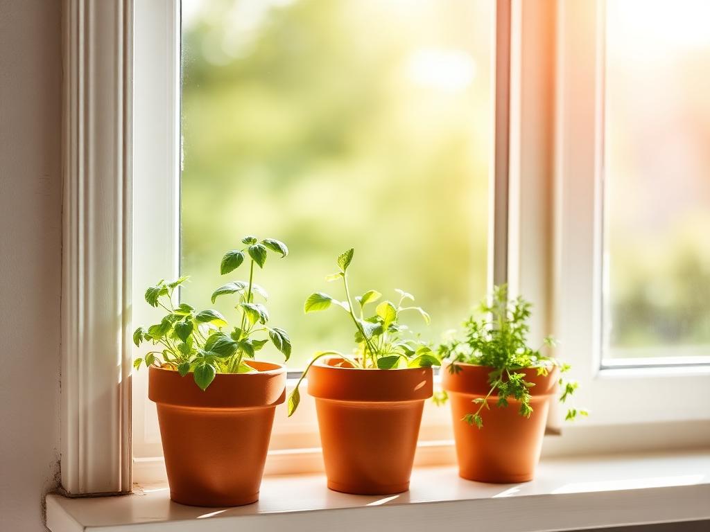 A Beginner's Guide to a Windowsill Herb Garden